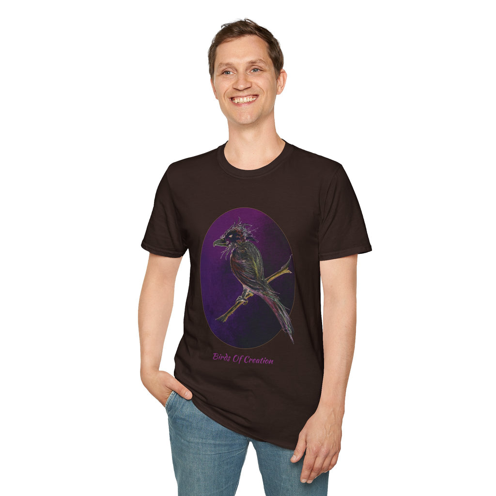 Unisex Softstyle T-Shirt - Birds Of Creation No.1a