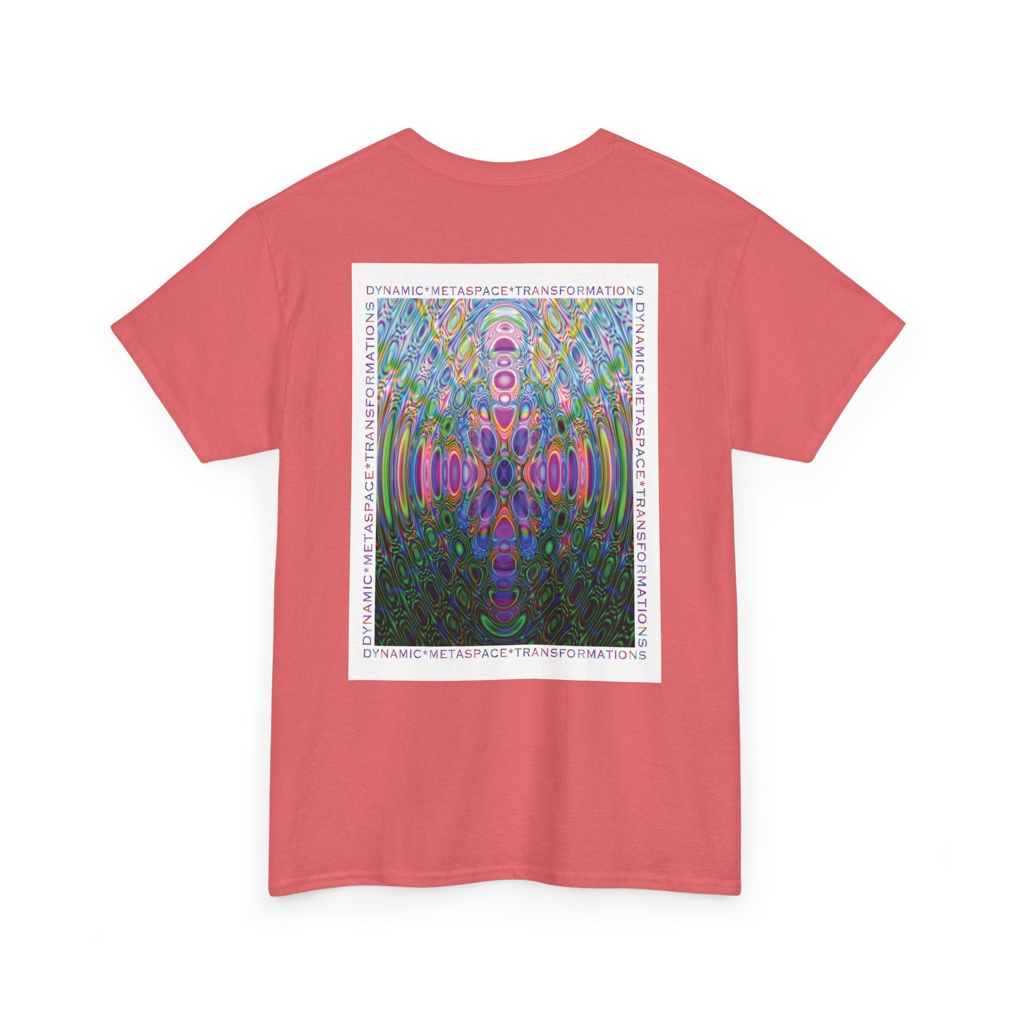 Unisex Heavy Cotton Tee (Back) - DMT Seer No.2