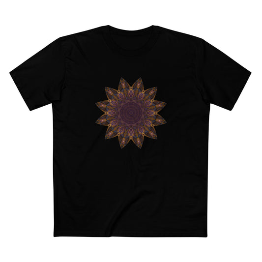 Men's Staple Tee - Love Light Mandalas No.1