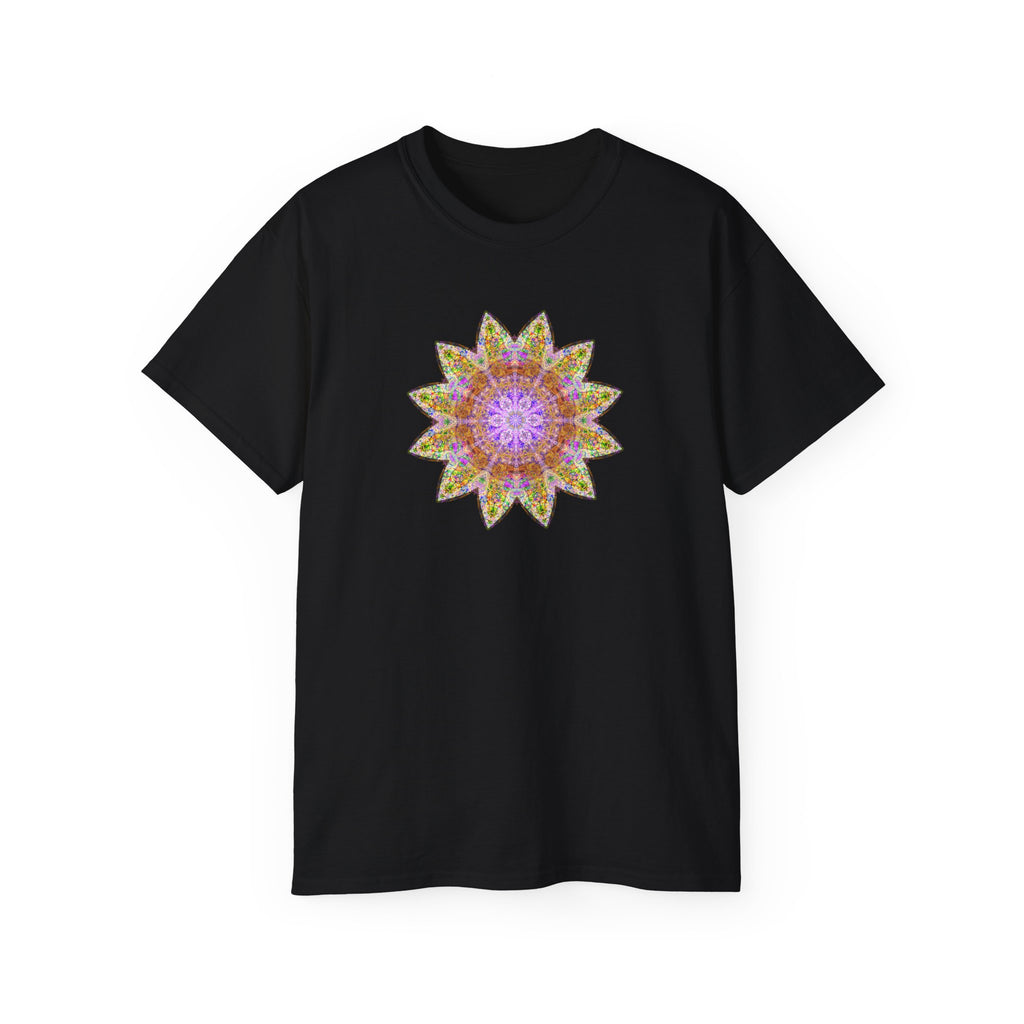 Unisex Ultra Cotton Tee - Love Light Mandalas No.14