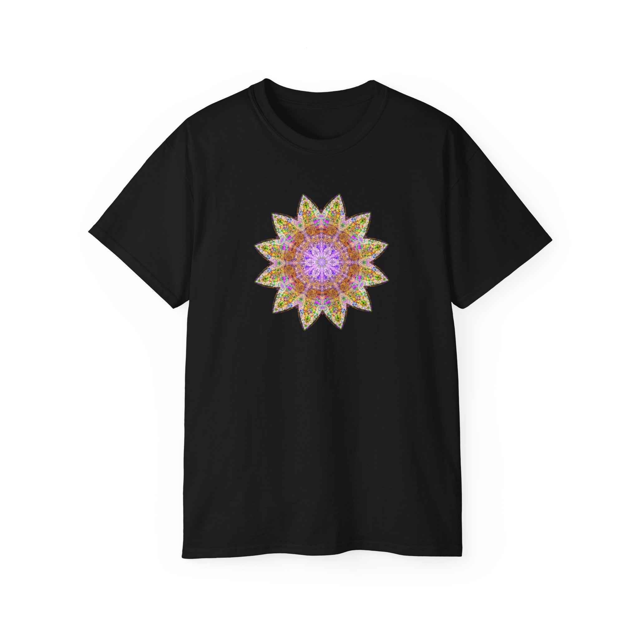 Unisex Ultra Cotton Tee - Love Light Mandalas No.14