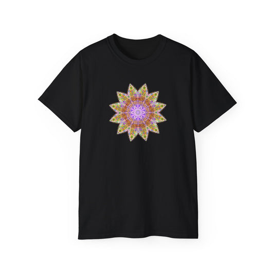 Unisex Ultra Cotton Tee - Love Light Mandalas No.14