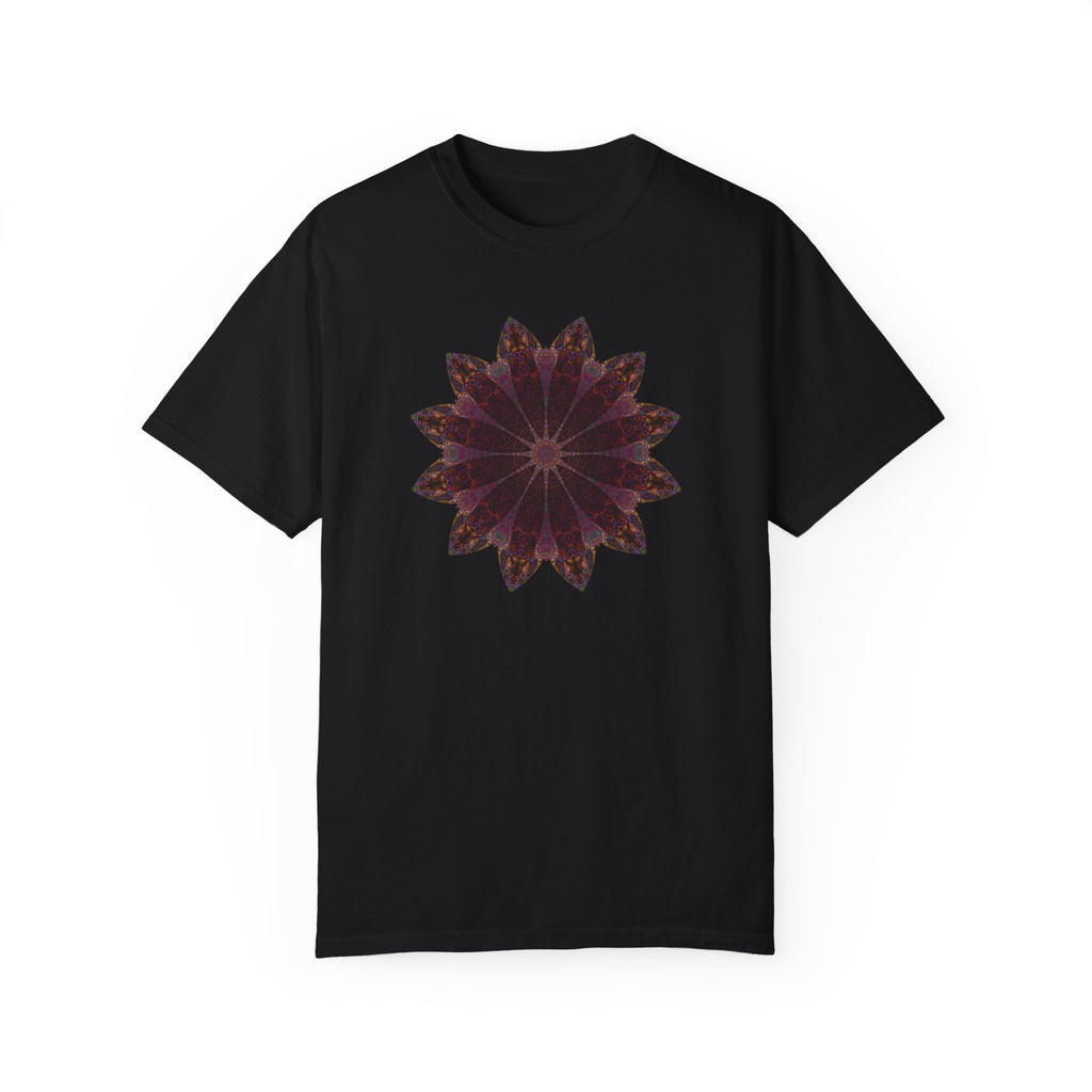 Unisex Garment-Dyed T-shirt - Love Light Mandalas No.5