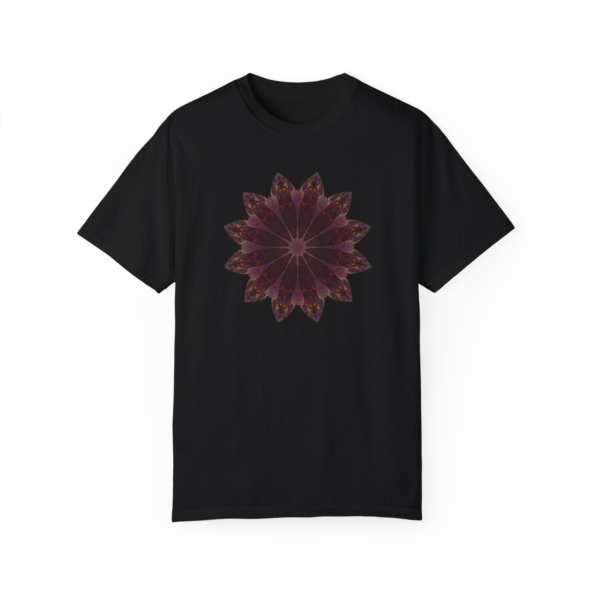 Unisex Garment-Dyed T-shirt - Love Light Mandalas No.5