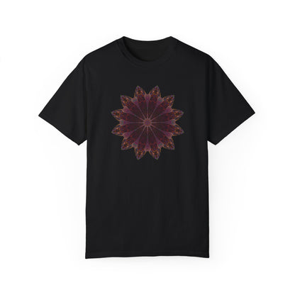 Unisex Garment-Dyed T-shirt - Love Light Mandalas No.5