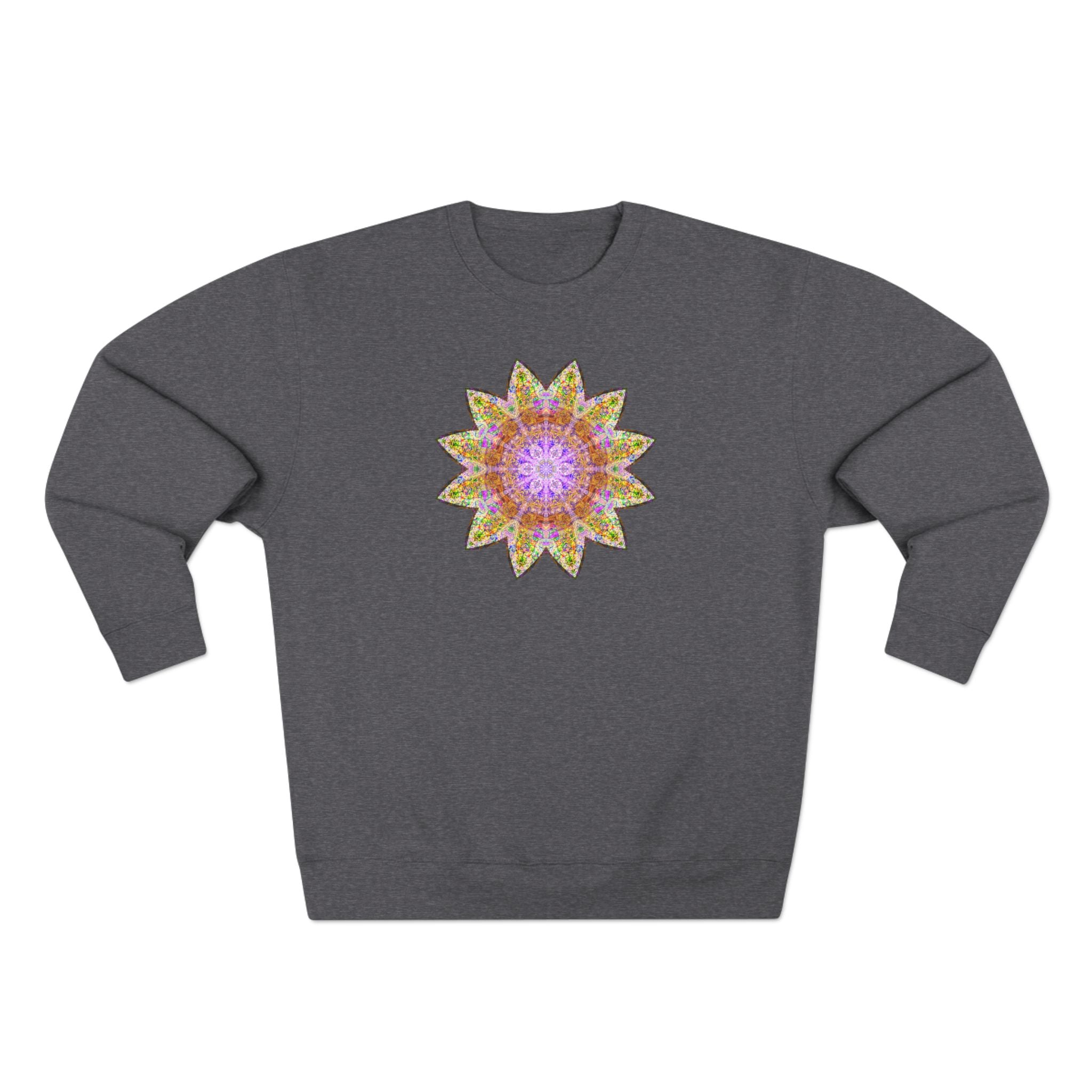 Unisex Crewneck Sweatshirt - Love Light Mandalas No.14