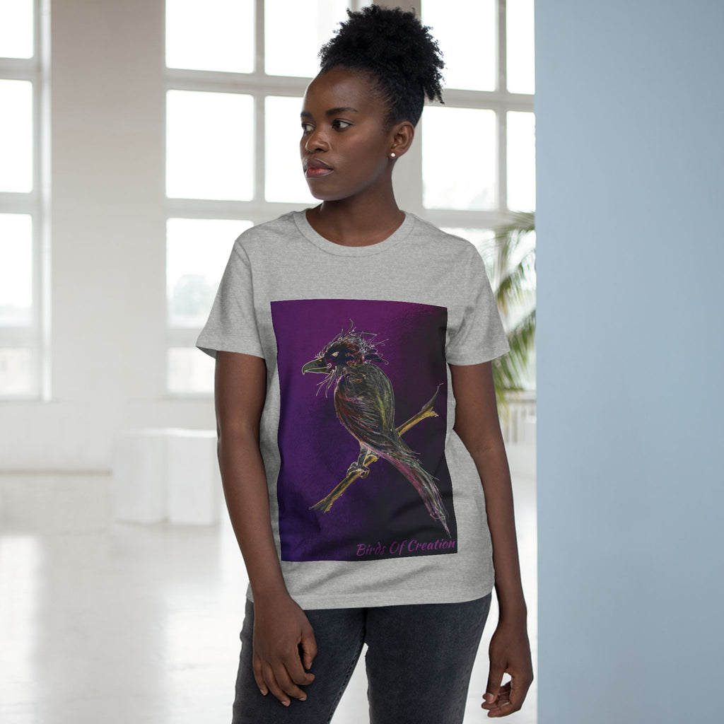 Women’s Maple Tee - Birds Of Creation No.1