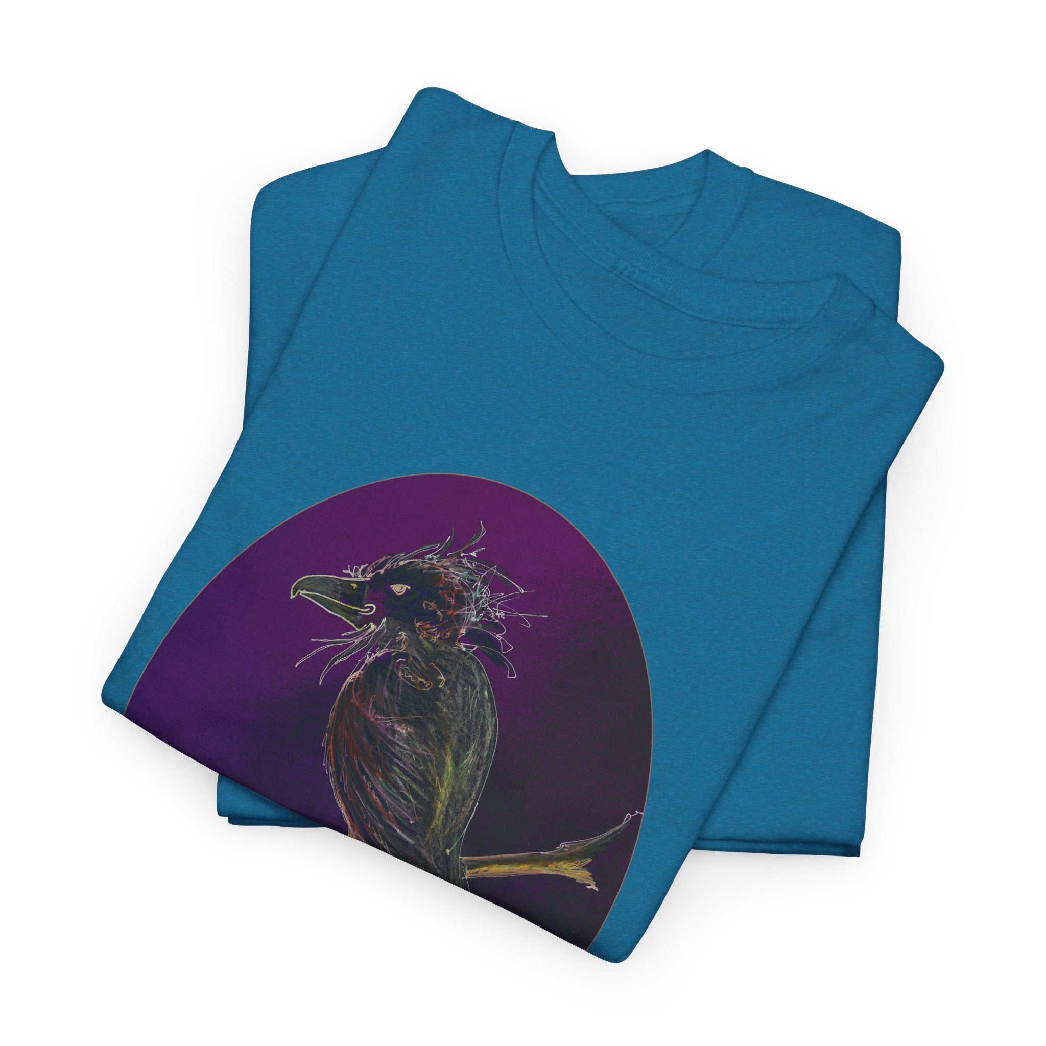 Unisex Heavy Cotton Tee - Birds Of Creation No.1a