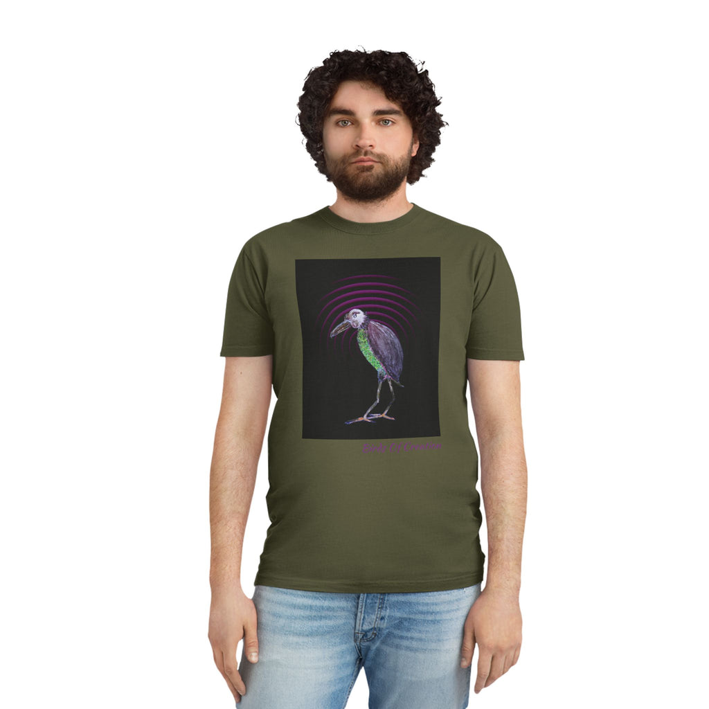 Unisex Faded Shirt - Birds Of Creation No.2b