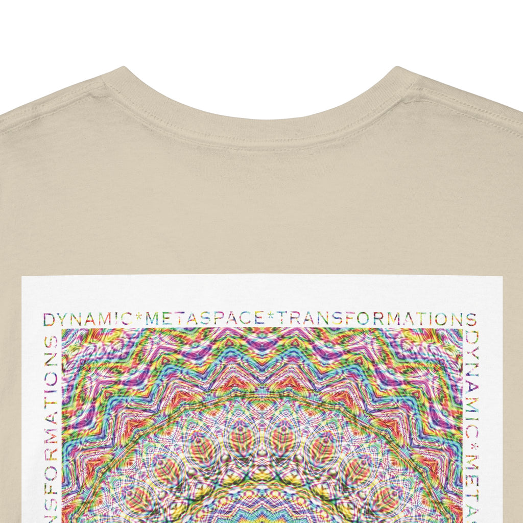 Unisex Heavy Cotton Tee (Back) - DMT Seer No.9