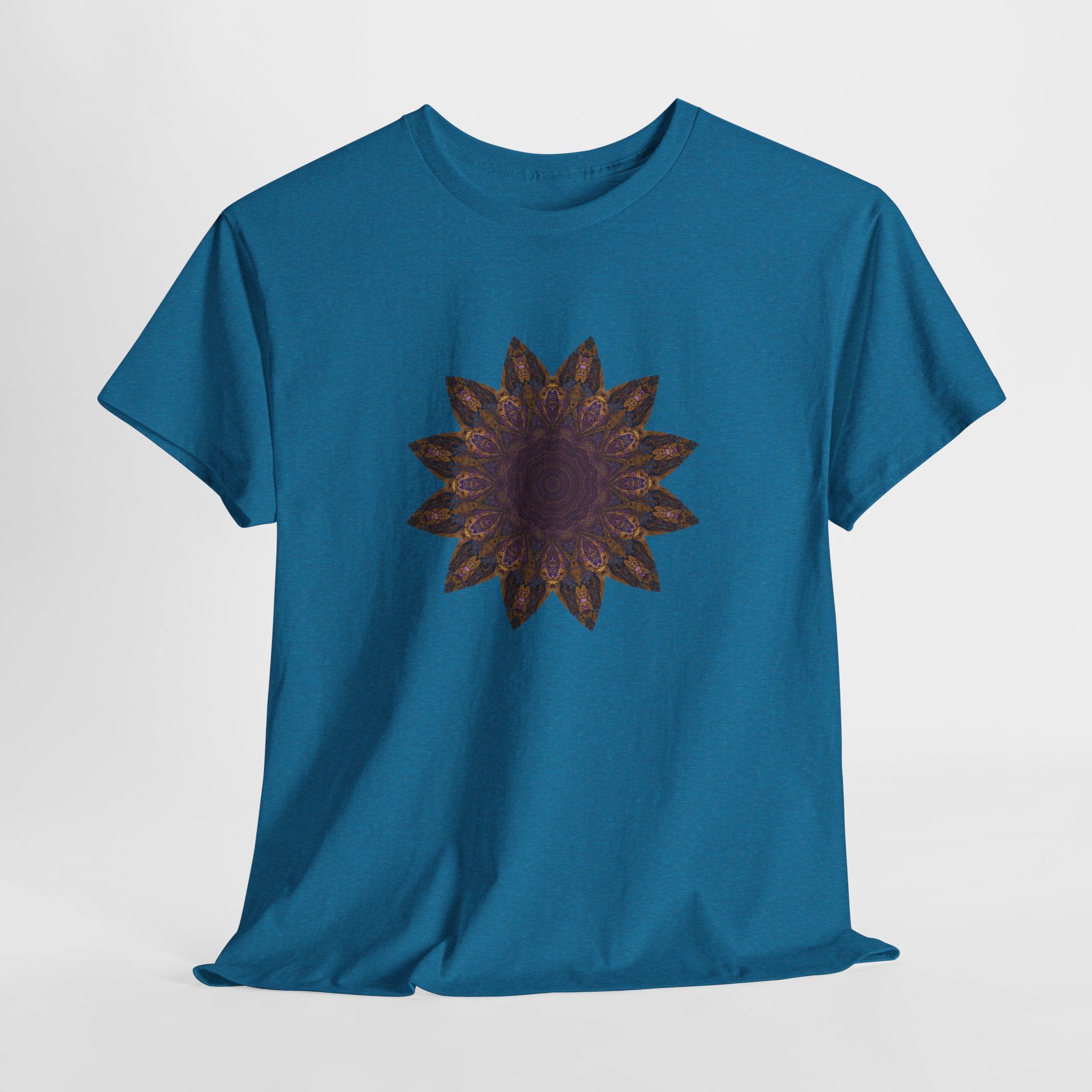 Unisex Heavy Cotton Tee - Love Light Mandalas No.1