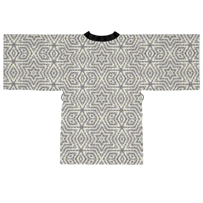 Long Sleeve Kimono Robe - P5 Kaleidoscopic No.19