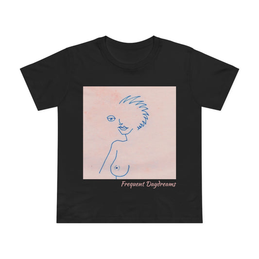 Women’s Maple Tee - Frequent Daydreams Sketch No.46