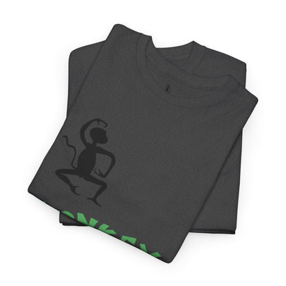 Unisex Heavy Cotton Tee - Monkey Shadows