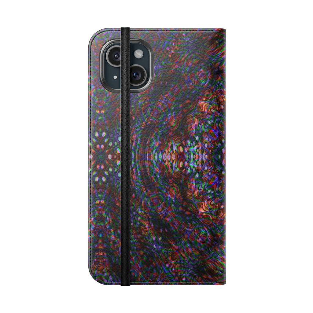iPhone 15 Flip Case - DMT Scribe Tiles No.1