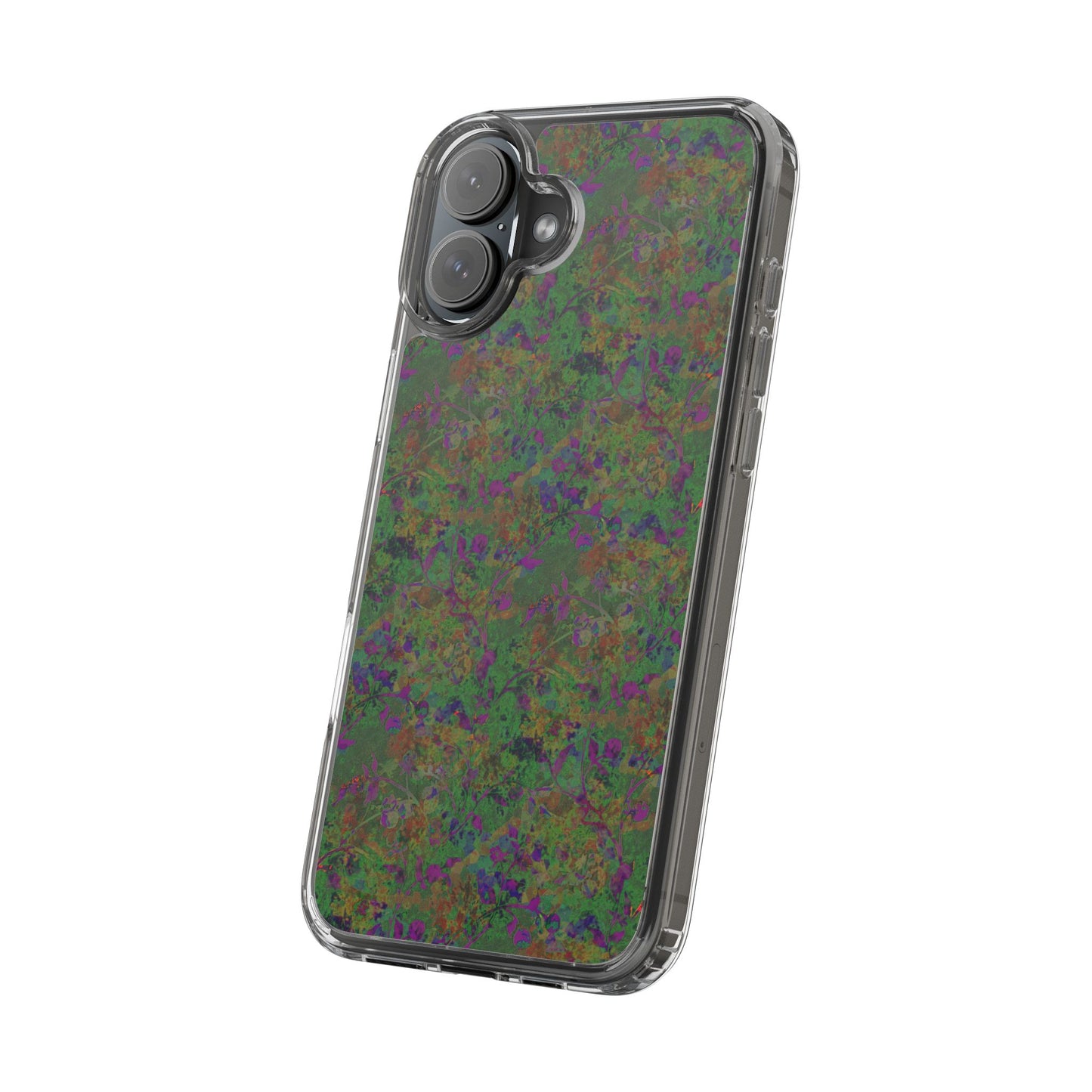 iPhone 16 Clear Case – Hidden Weave Series V3 No.24