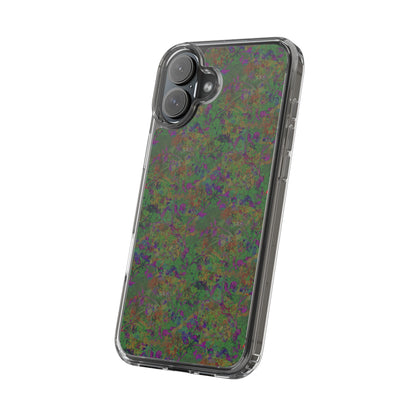 iPhone 16 Clear Case – Hidden Weave Series V3 No.24