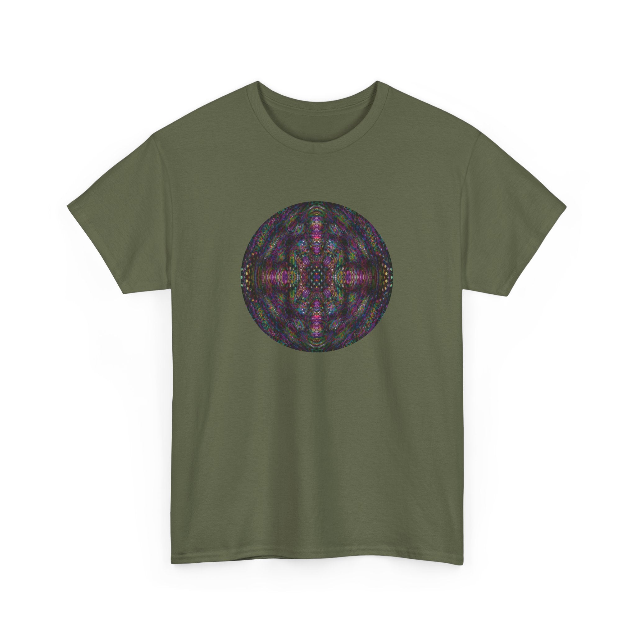 Unisex Heavy Cotton Tee - DMT Scribe Spheres No.5