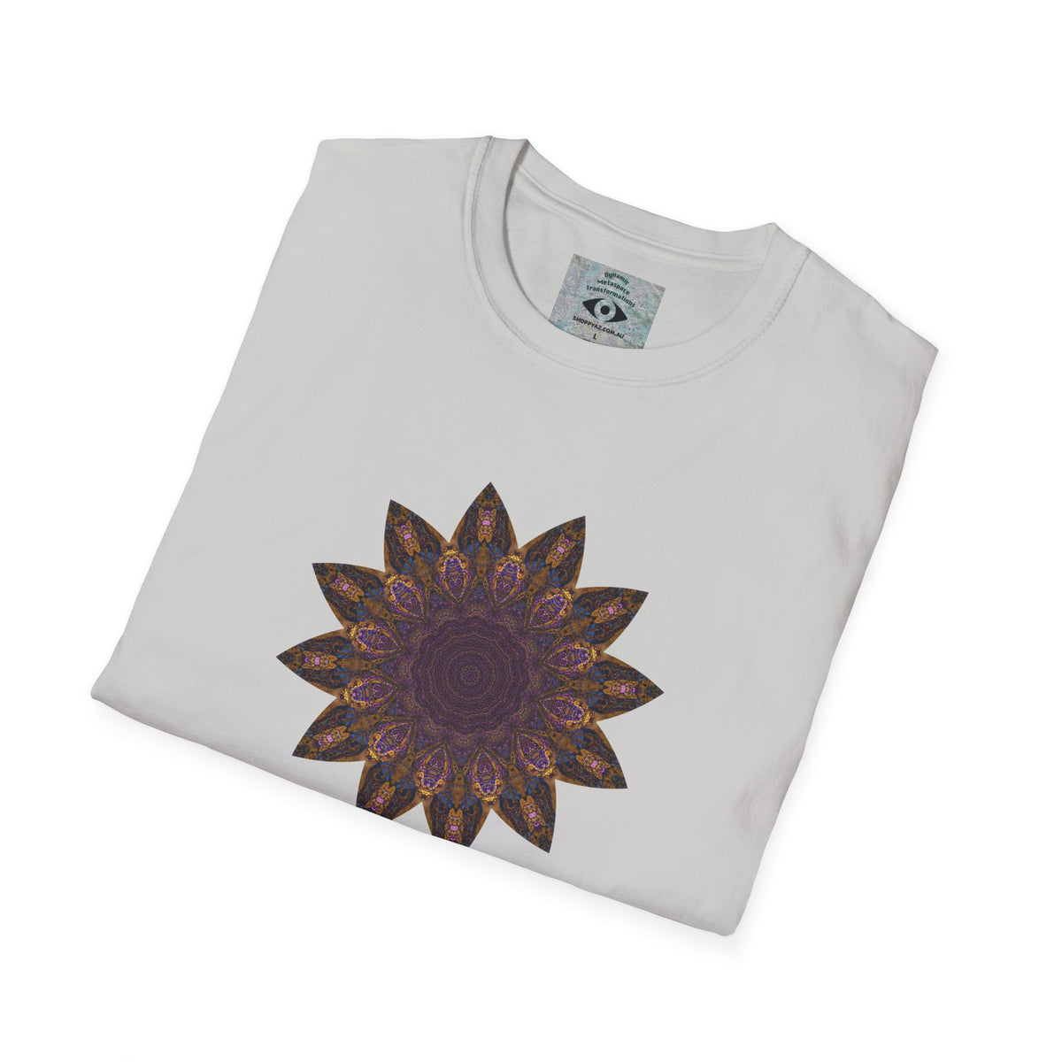 Unisex Softstyle T-Shirt - Love Light Mandalas No.1