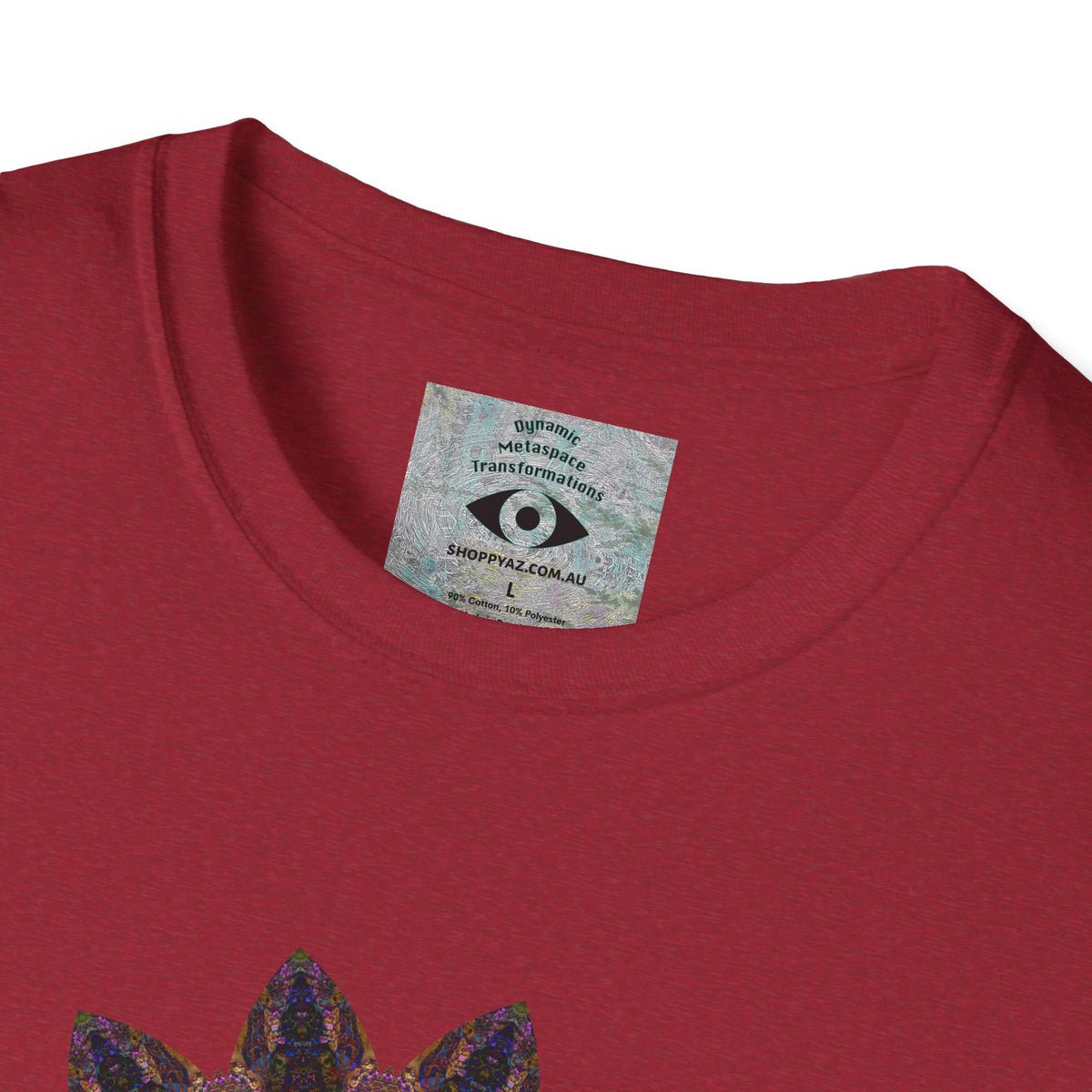 Unisex Softstyle T-Shirt - Love Light Mandalas No.8