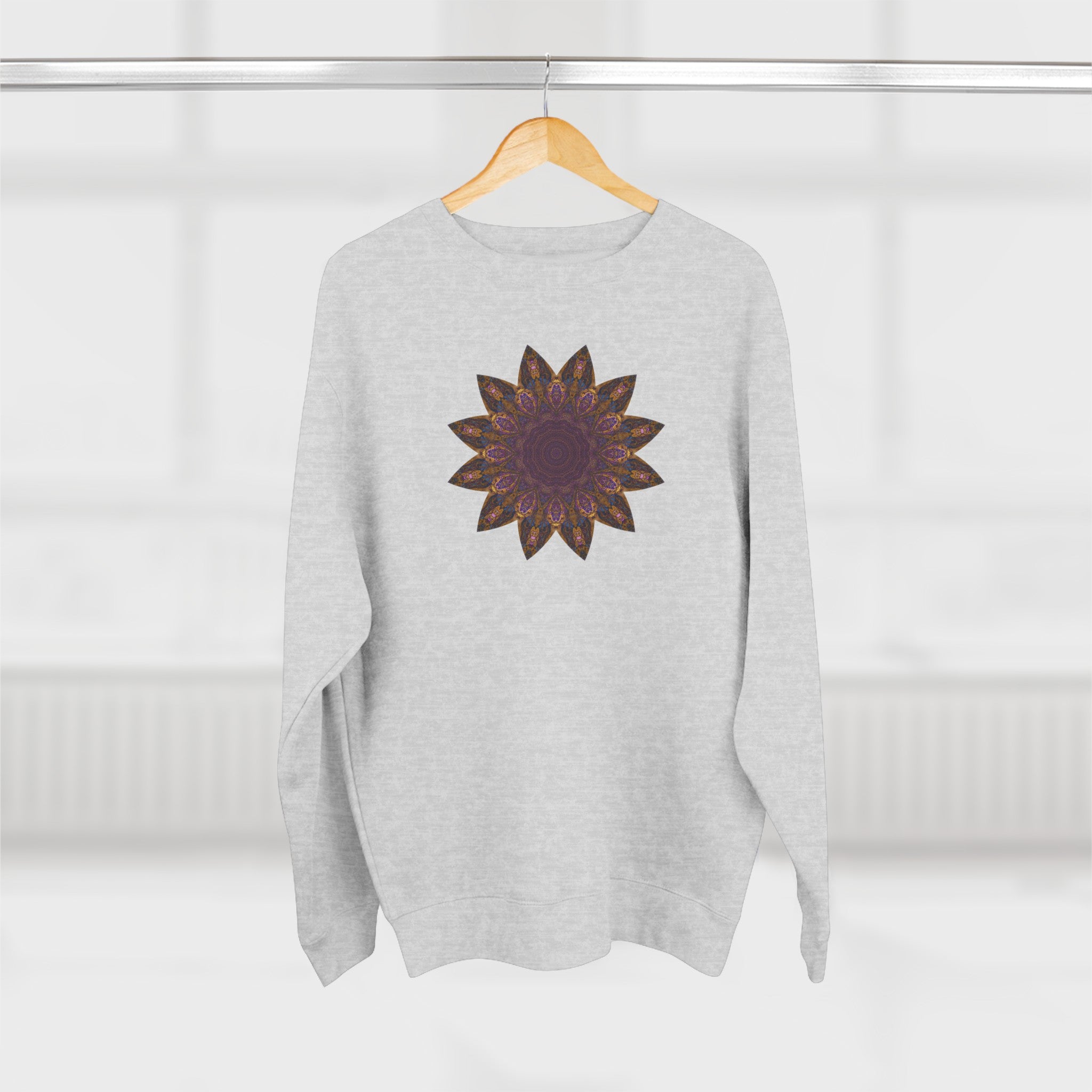 Unisex Crewneck Sweatshirt - Love Light Mandalas No.1