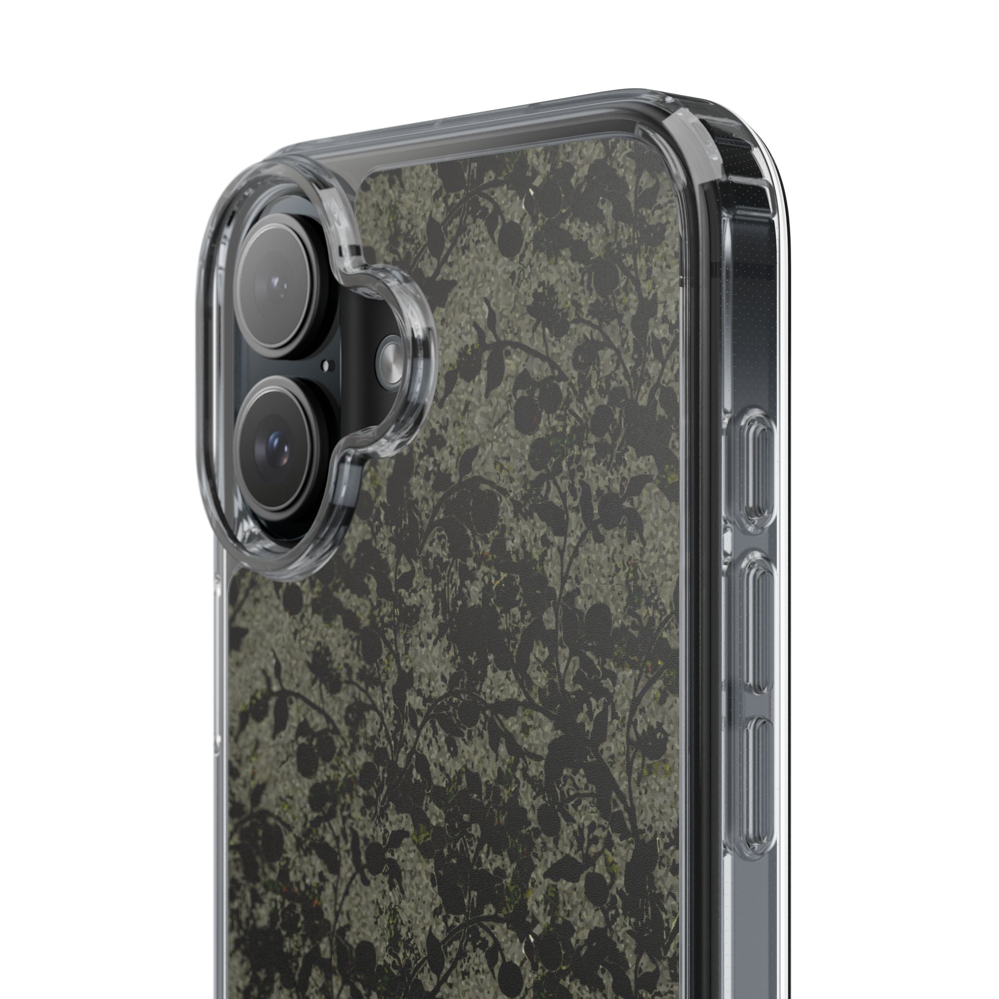 iPhone 16 Clear Case – Hidden Weave Series V3 No.25