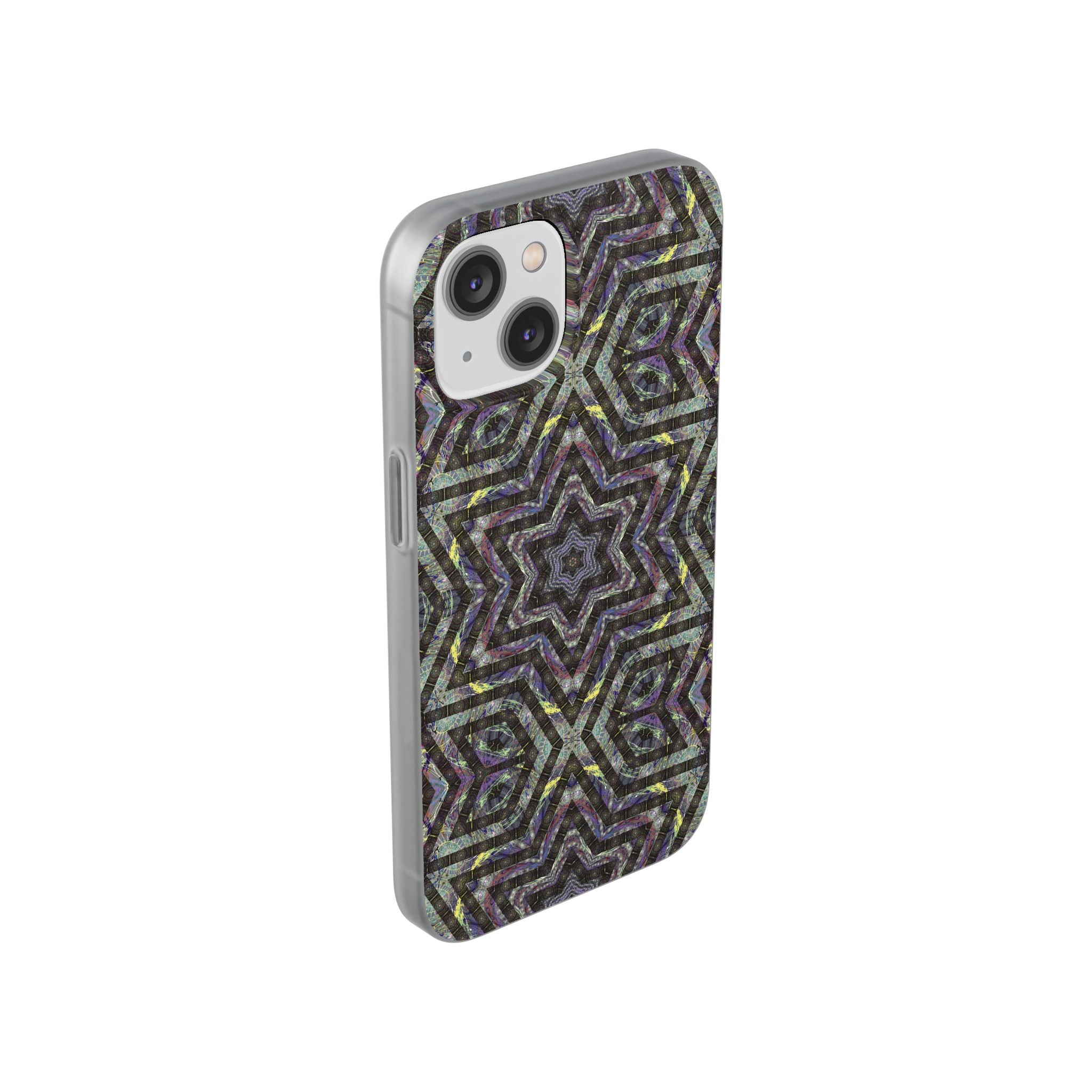 iPhone 14 Flexi Case - P5 Kaleidoscopic No.1
