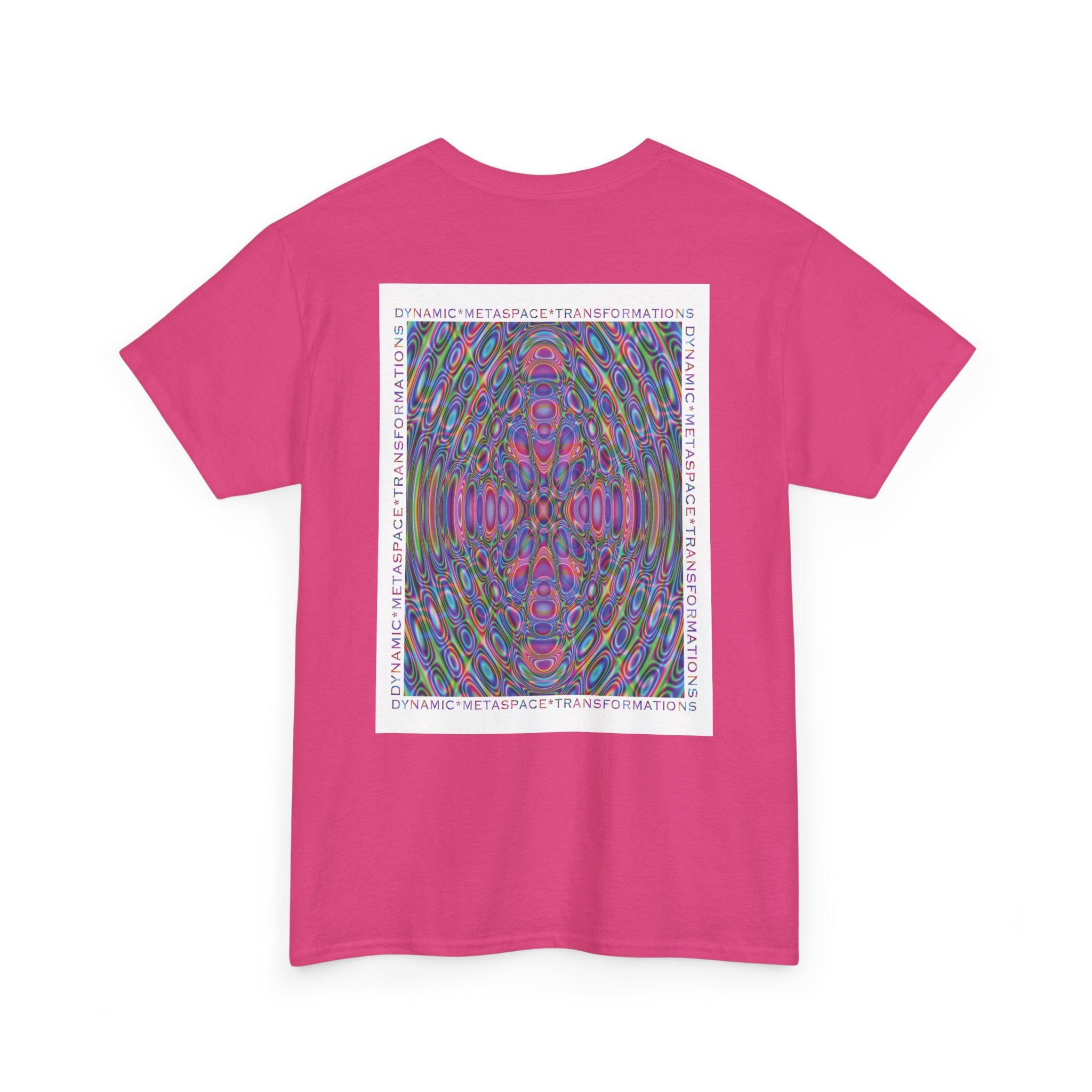 Unisex Heavy Cotton Tee (Back) - DMT Seer No.1