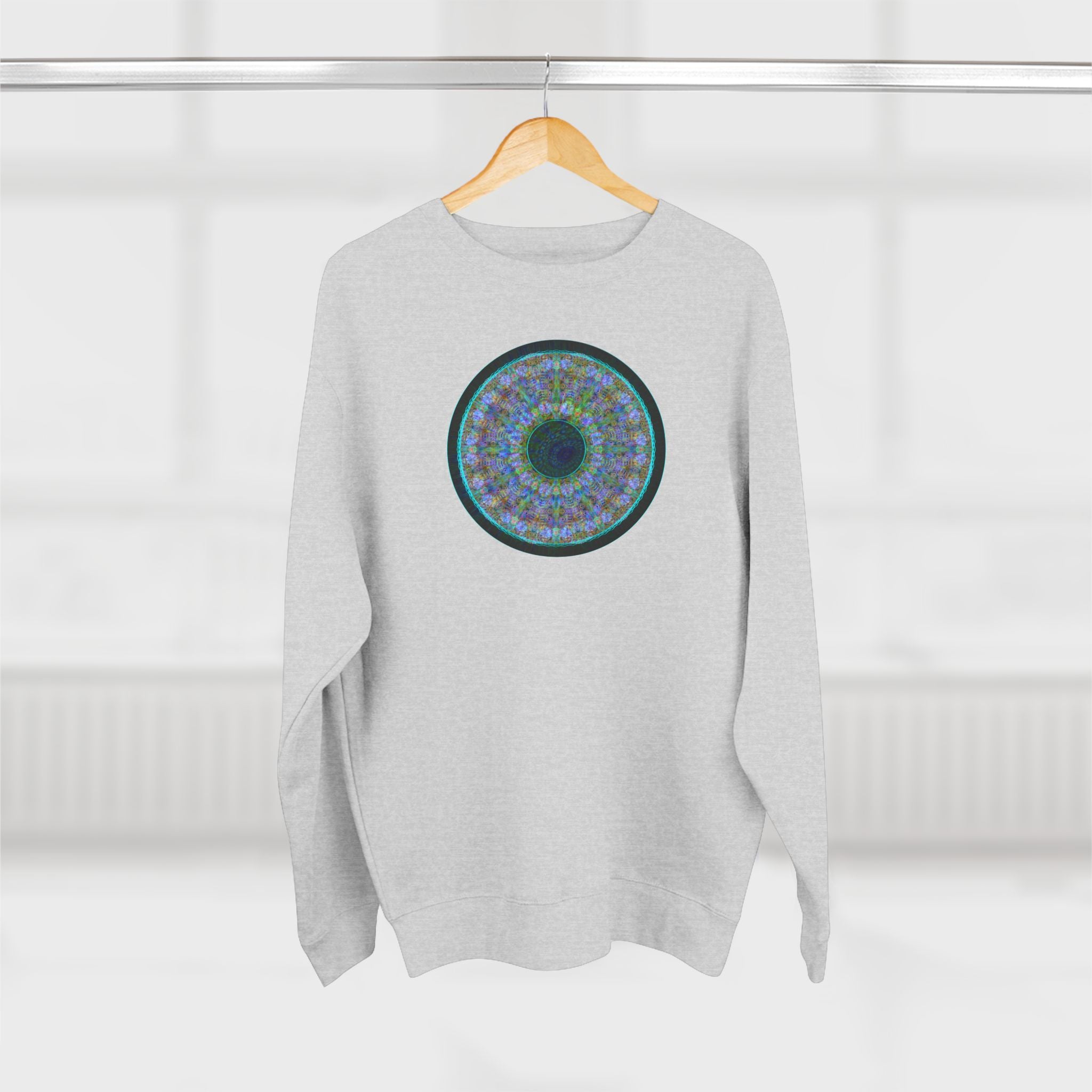 Unisex Crewneck Sweatshirt - Love Light Spheres No.M15K7