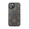 iPhone 14 Magnetic Clear Impact Case - P5 Kaleidoscopic No.1