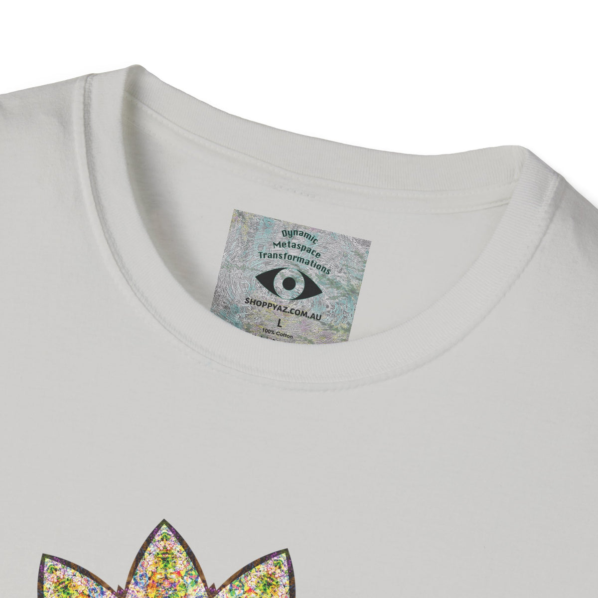 Unisex Softstyle T-Shirt - Love Light Mandalas No.14