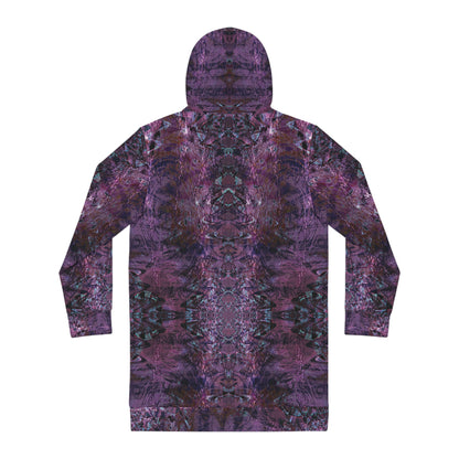Women's Hoodie Dress - Love Light Fractals No.6