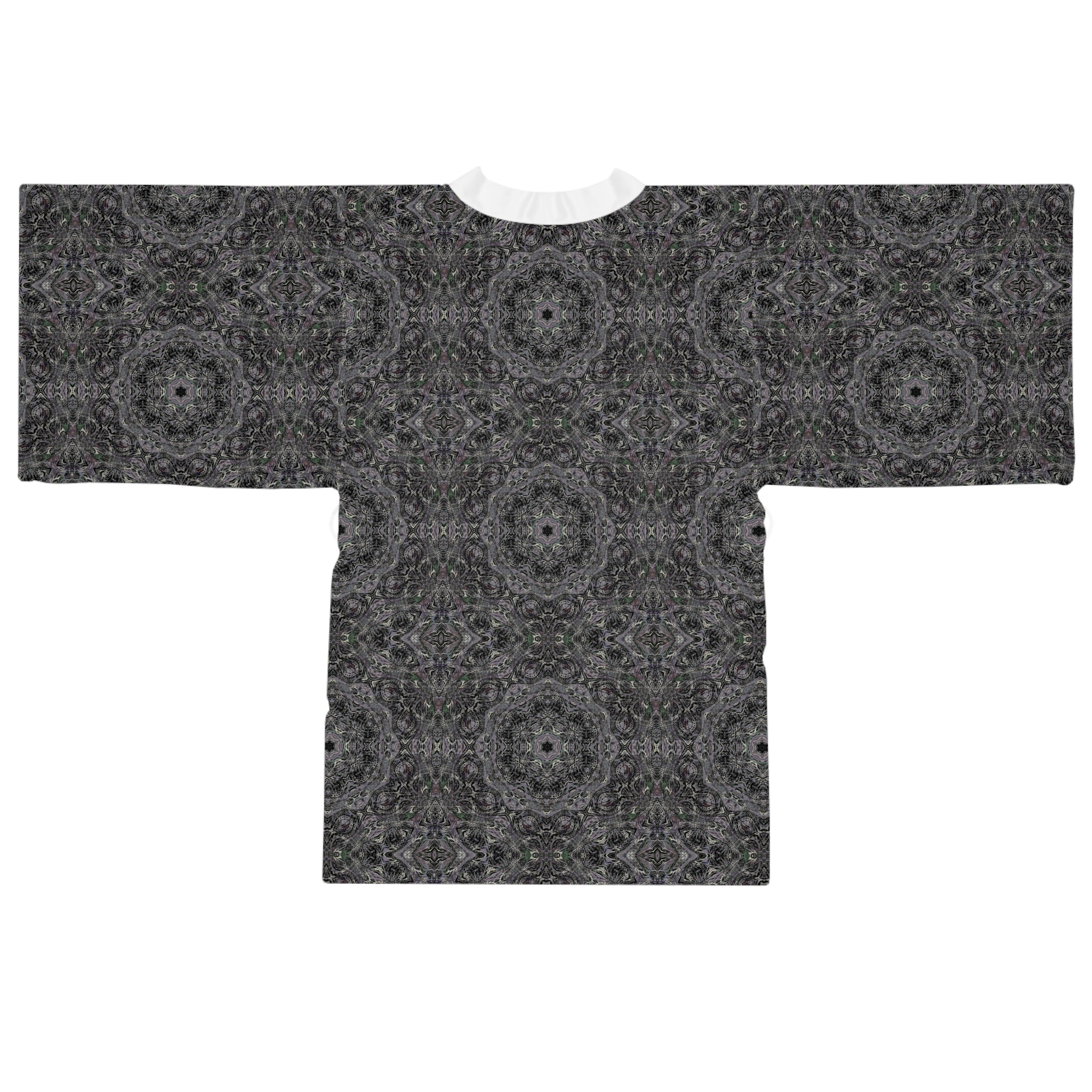 Long Sleeve Kimono Robe - P5 Kaleidoscopic No.30