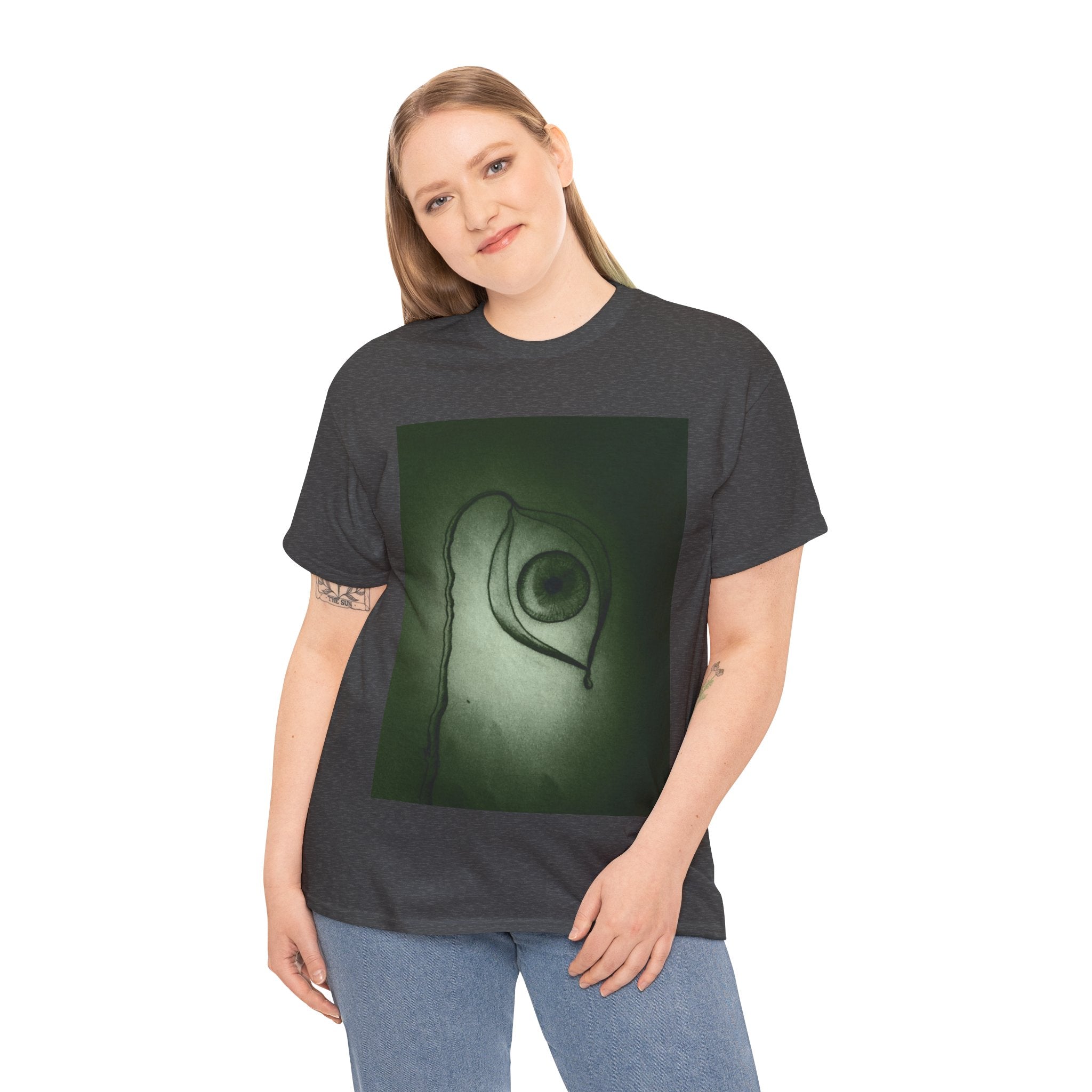 Unisex Heavy Cotton Tee - Eye Plants No.2
