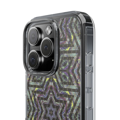 iPhone 16 Clear Case – P5 Kaleidoscopic No.1