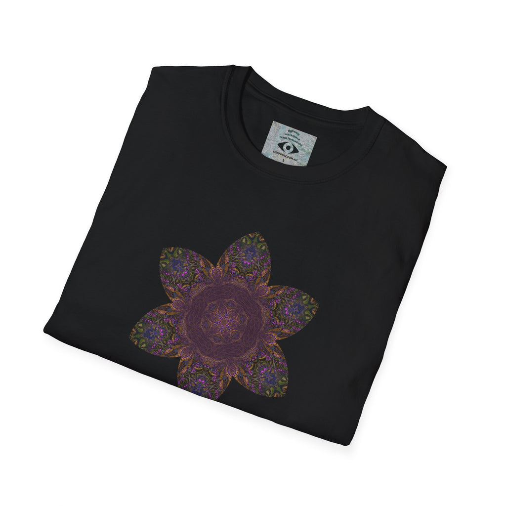 Unisex Softstyle T-Shirt - Love Light Mandalas No.3