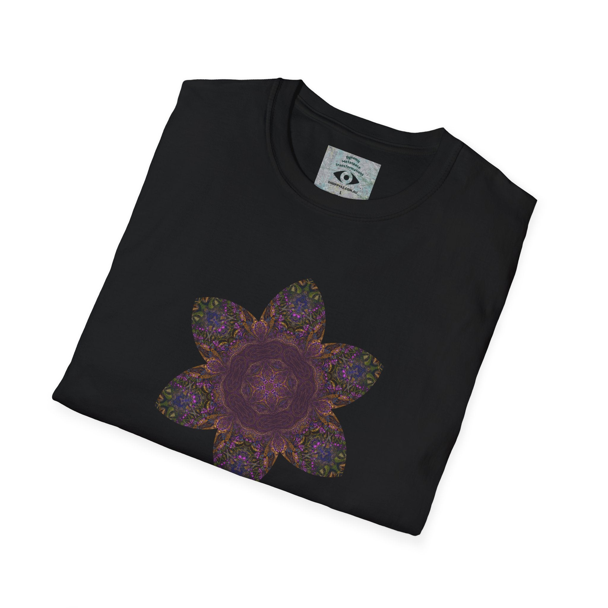 Unisex Softstyle T-Shirt - Love Light Mandalas No.3