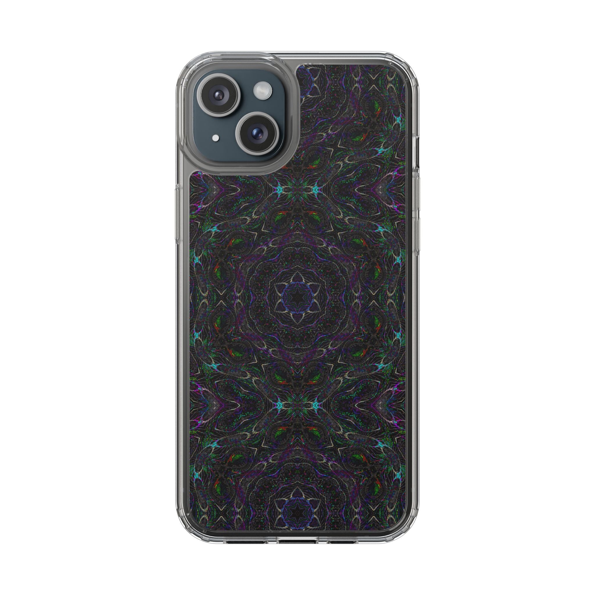 iPhone 15 Clear Case – P5 Kaleidoscopic No.32