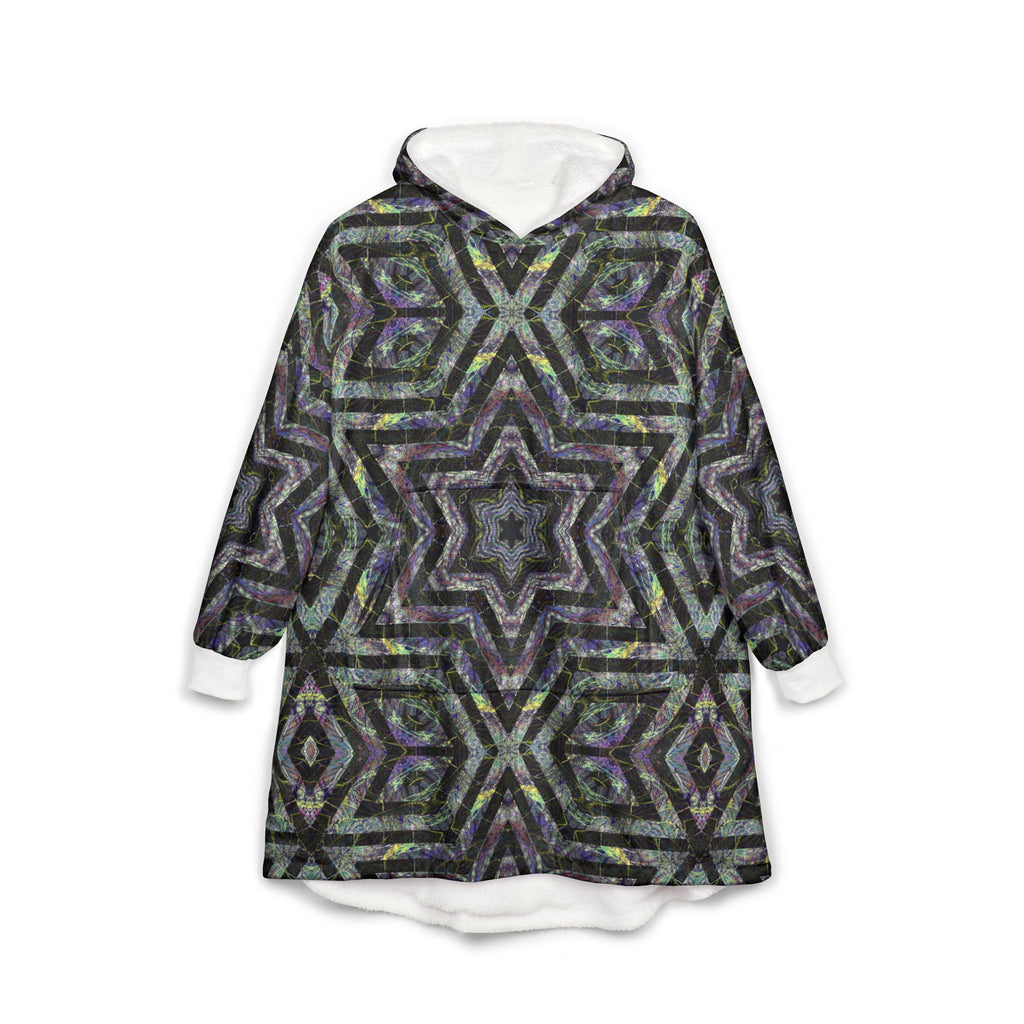 Unisex Hooded Blanket - P5 Kaleidoscopic No. 5