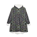 Unisex Hooded Blanket - P5 Kaleidoscopic No. 5