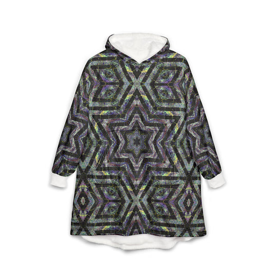 Unisex Hooded Blanket - Kaleidoscope P5 No. 5