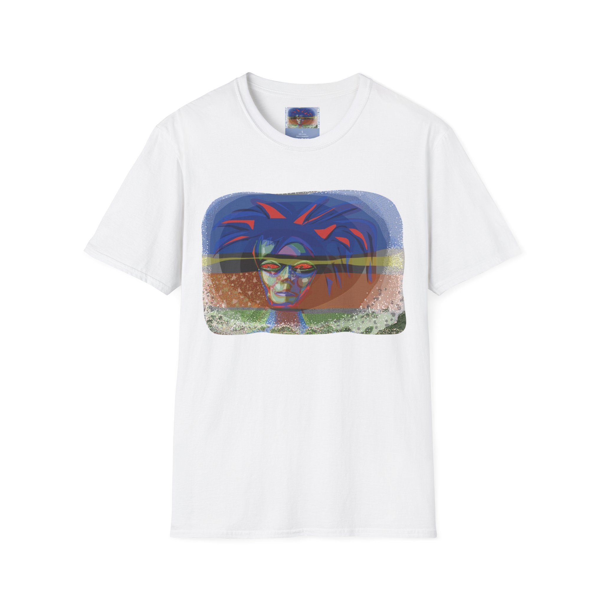 Unisex Softstyle T-Shirt - The Traveller Series (Seeing)