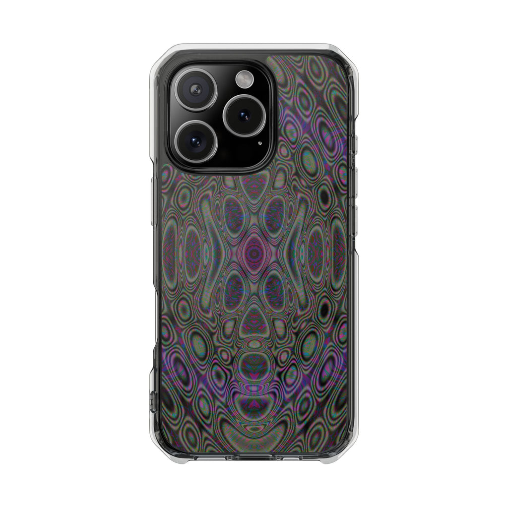 iPhone 16 Magnetic Clear Impact Case - DMT Seer No.19