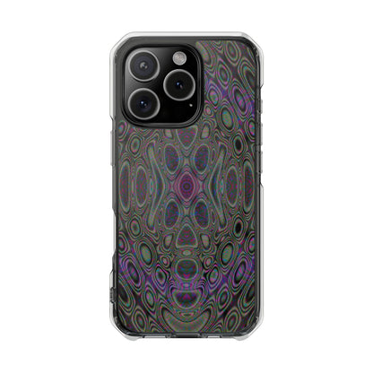iPhone 16 Magnetic Clear Impact Case - DMT Seer No.19