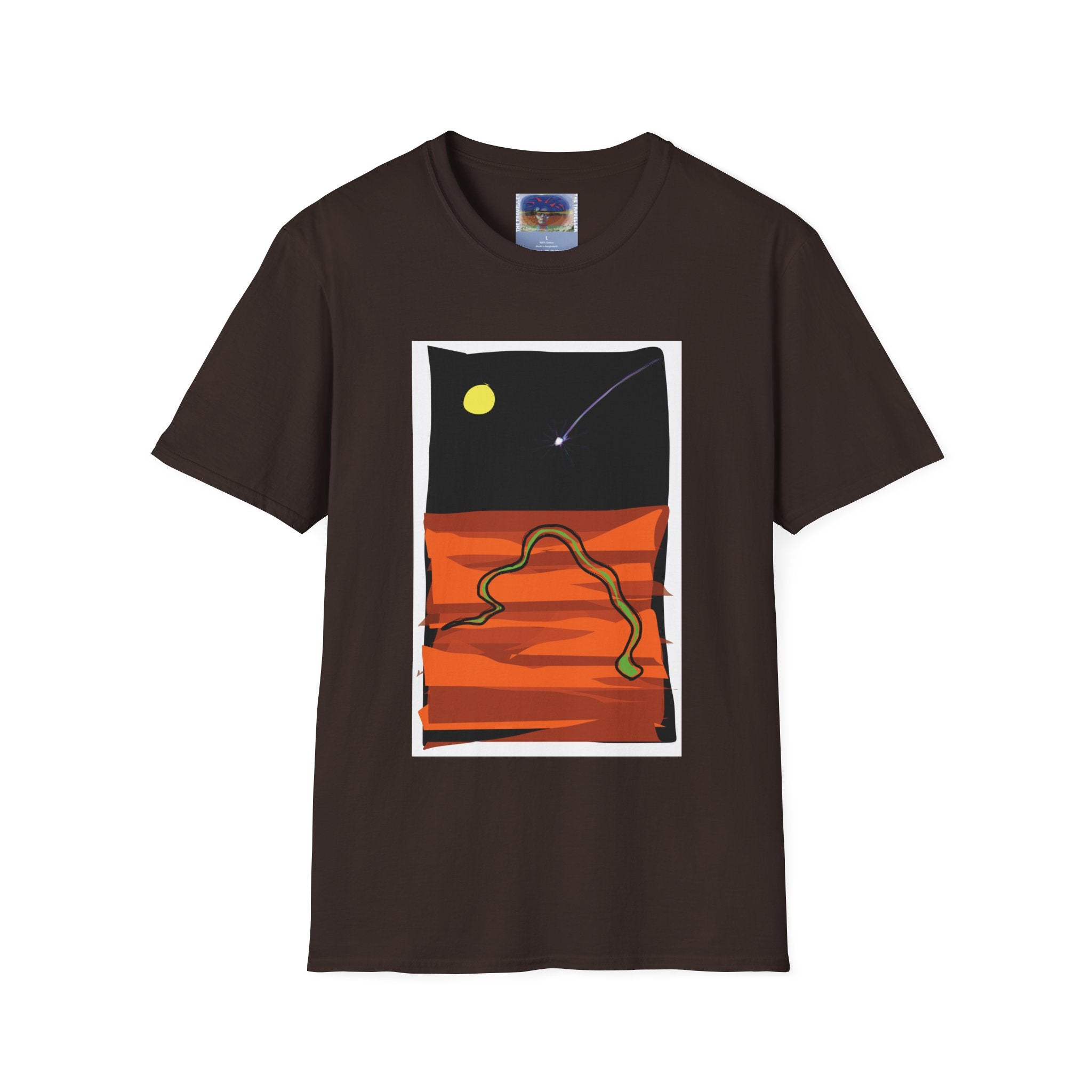 Unisex Softstyle T-Shirt - The Traveller Series (Shooting Star)