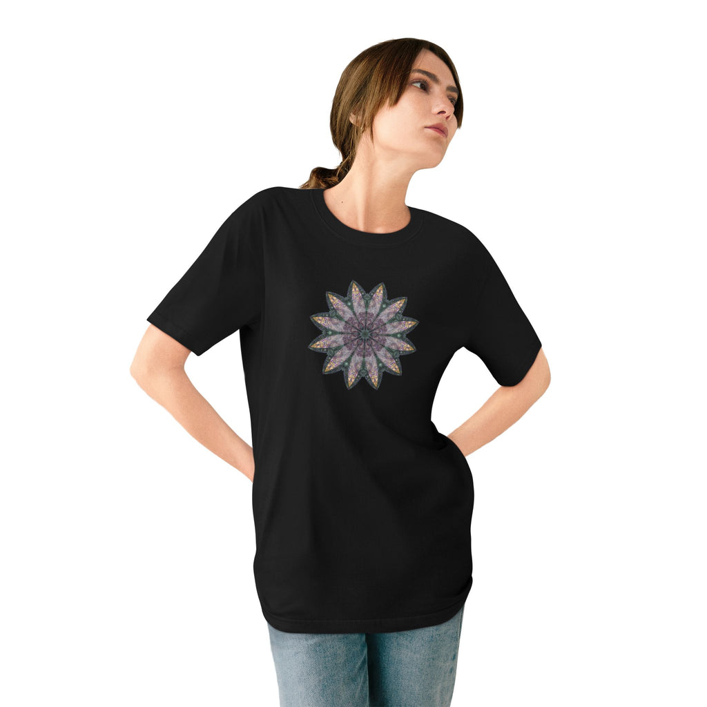 Organic Staple T-shirt - Love Light Mandalas No.21