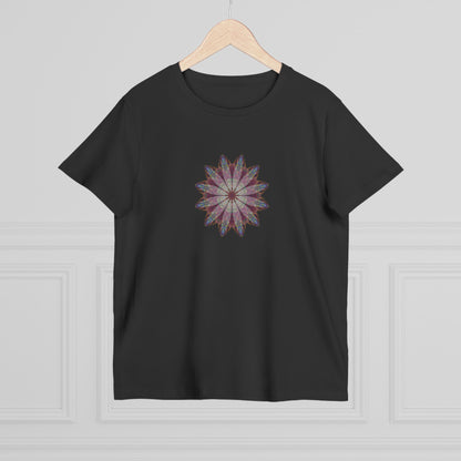 Women’s Maple Tee - Love Light Mandalas No.9