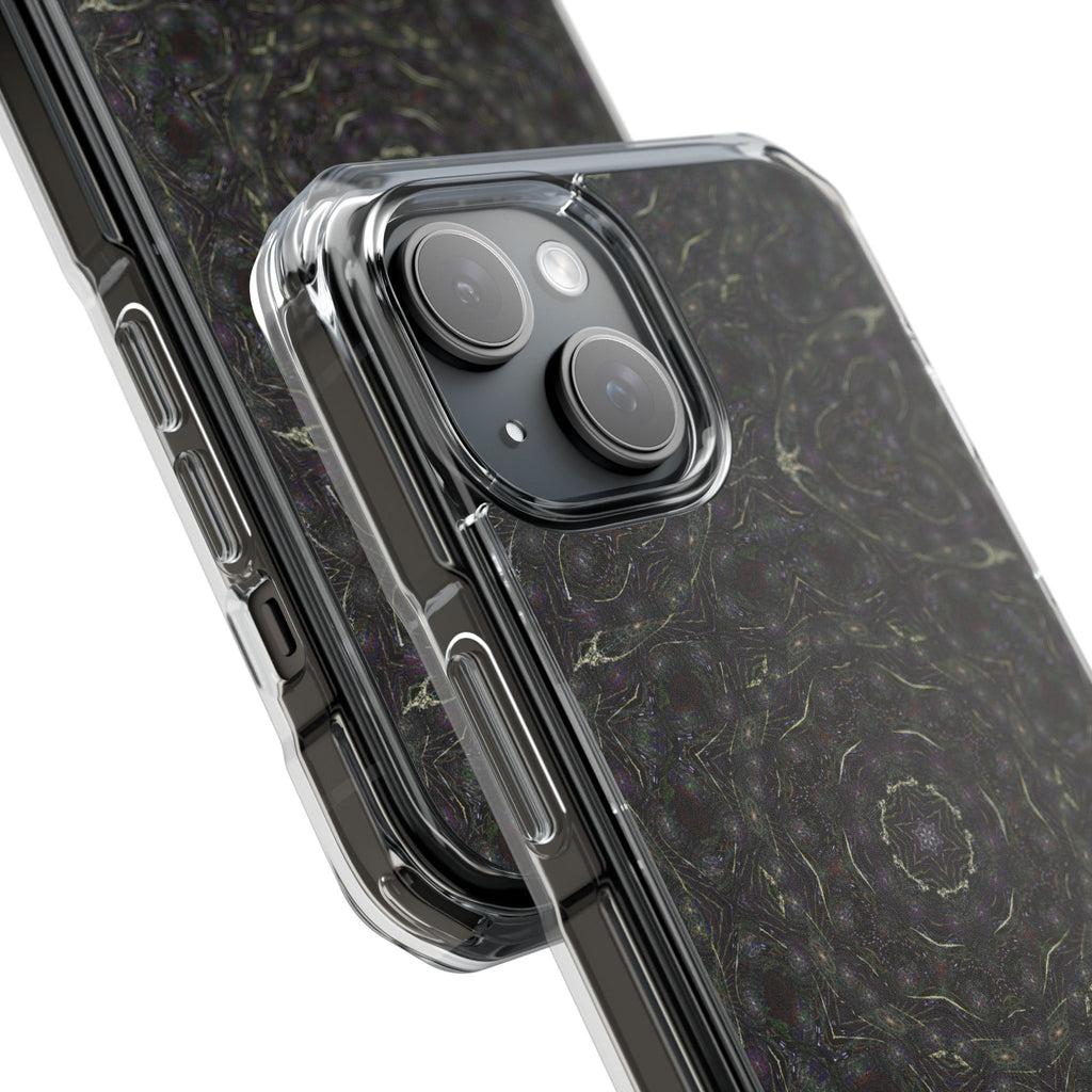 iPhone 15 Magnetic Clear Impact Case - P5 Kaleidoscopic No.18