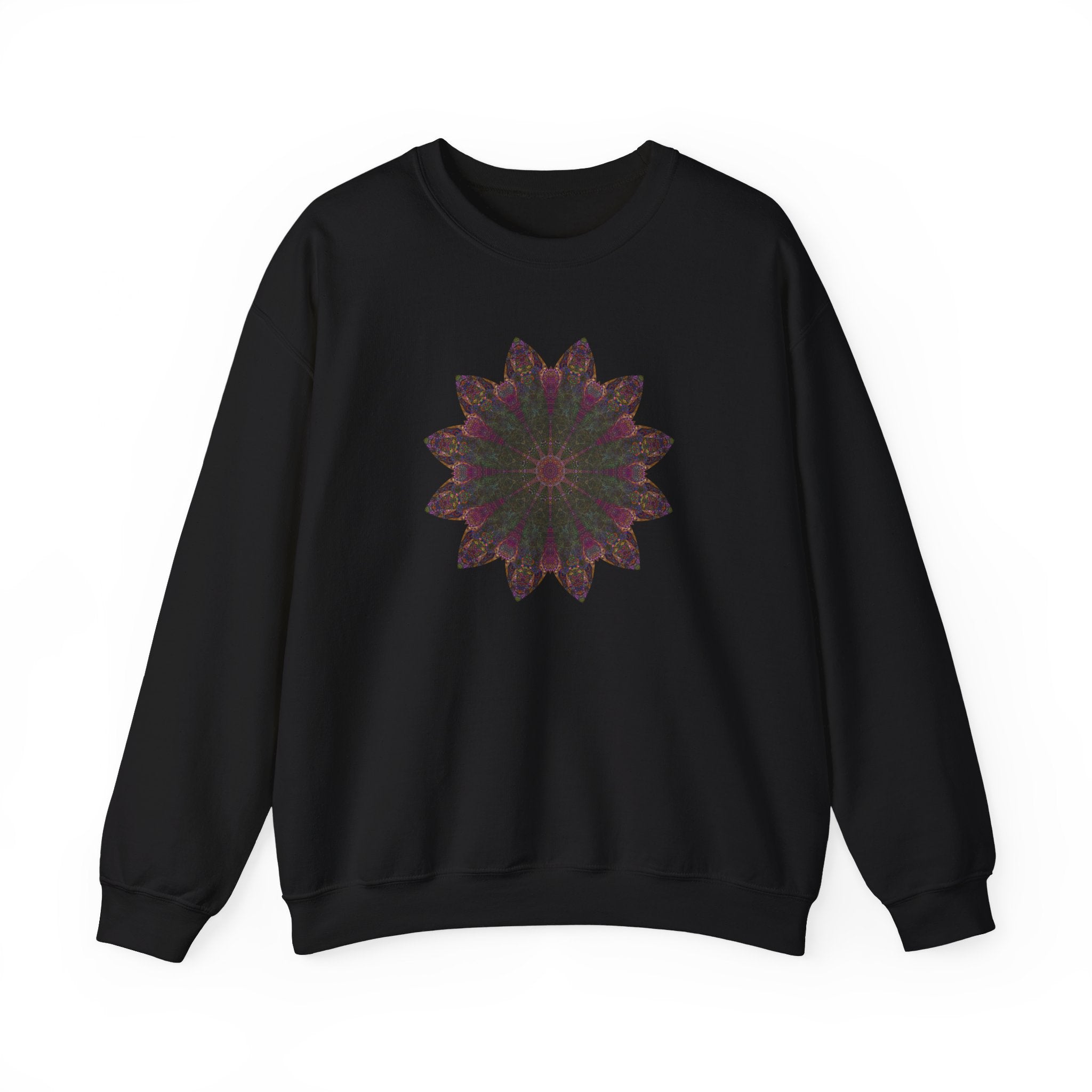 Unisex Heavy Blend™ Crewneck Sweatshirt - Love Light Mandalas No.7