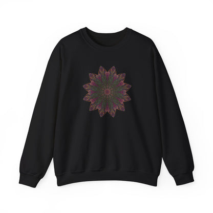 Unisex Heavy Blend™ Crewneck Sweatshirt - Love Light Mandalas No.7